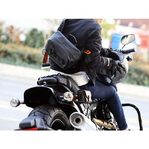 バイク用ターポリンウエストバッグ