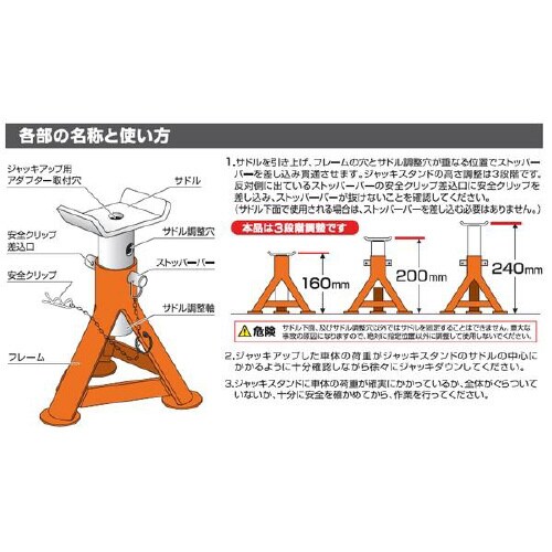 ジャッキスタンド 925