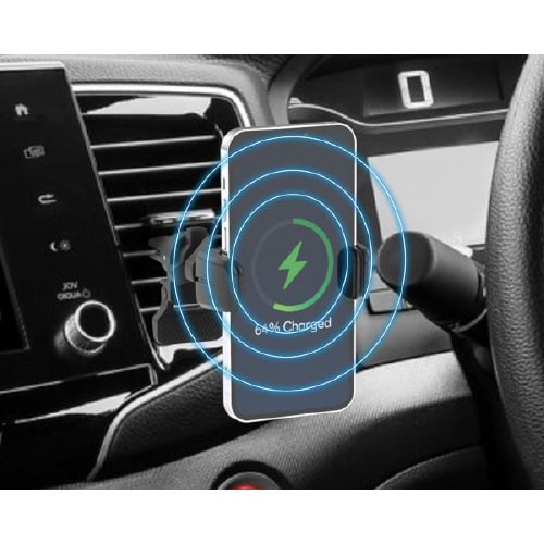 ワイヤレス充電自動開閉ホルダー EC−243