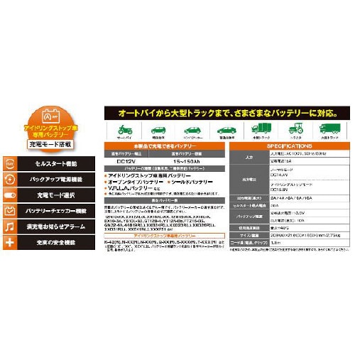 バッテリー充電器 Dr.CHARGER