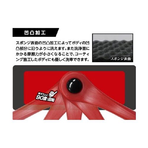 回転式洗車スポンジ CS−87