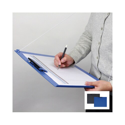 クリップボード B4 横 青