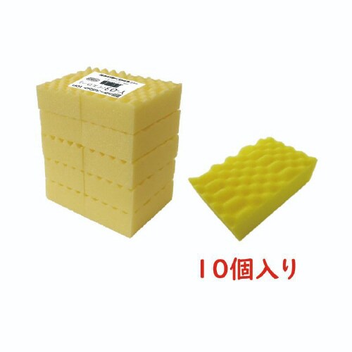 カラー スポンジ 10P Y−02 イエロー×24