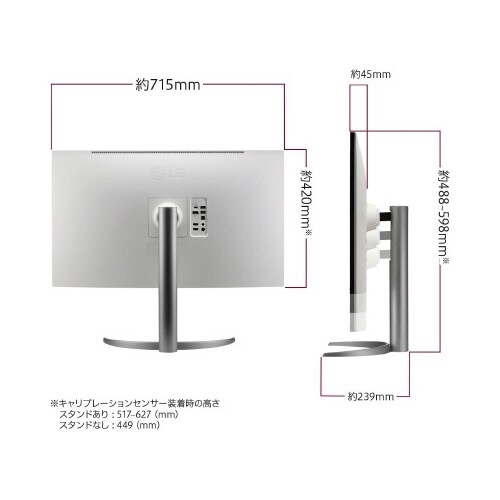 31.5インチ ワイド液晶(3840x2160)