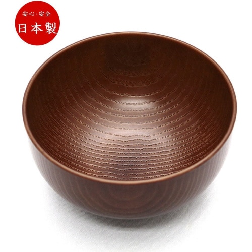 お椀 総塗布袋 ブラウン×3