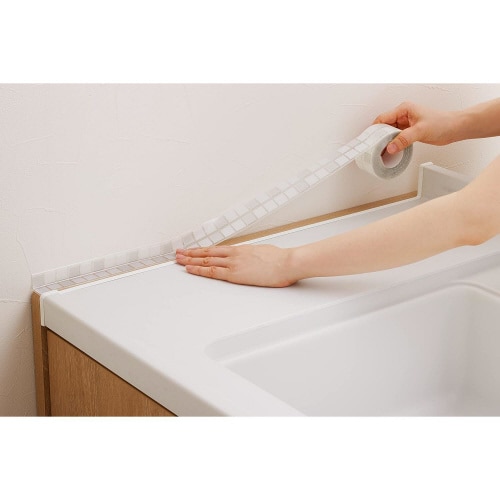 カビ汚れ防止テープ タイル柄×2