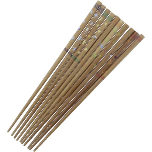 箸 客用 5膳セットすす竹 ファーブルヘッダー×2