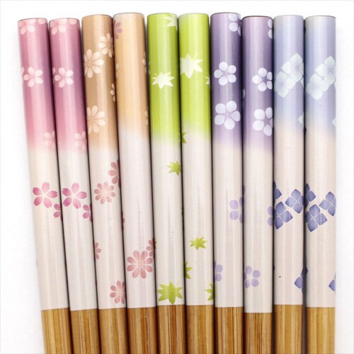 箸 客用 5膳セット 花御前×2