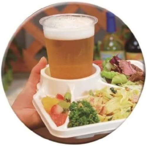 カップホルダー付きプレート 4枚×5