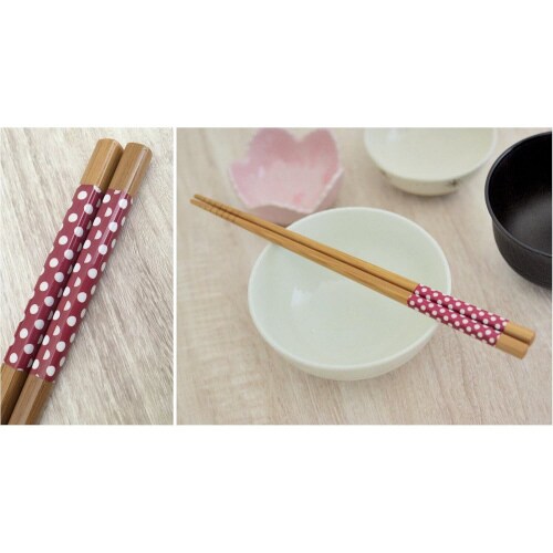 天然木 スス竹箸 22.5cm 5膳×2