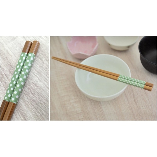 天然木 スス竹箸 22.5cm 5膳×2