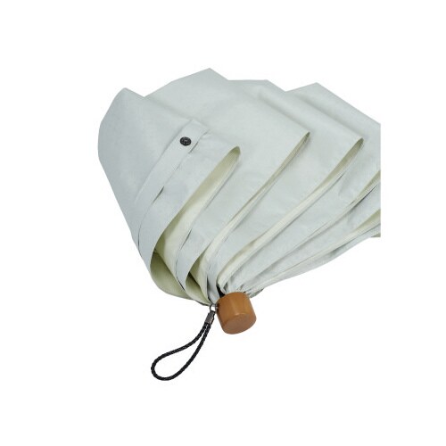 6本骨全天候折りたたみ傘 江戸 生成色