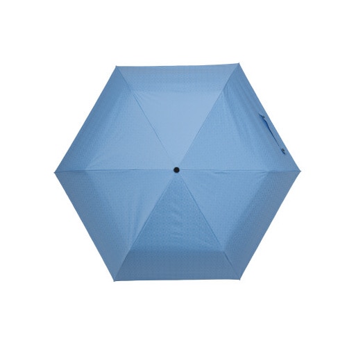 6本骨全天候折りたたみ傘 江戸 天青