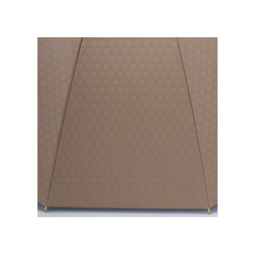 7本骨遮光折りたたみ傘 江戸 亜麻色