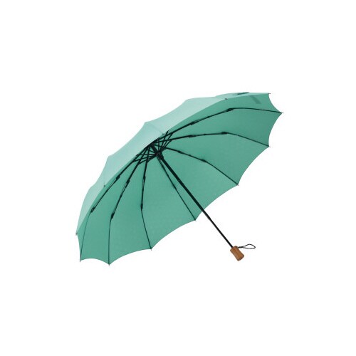 軽量12本骨折りたたみ傘 江戸 浅葱