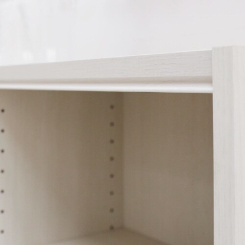 木製オープンラックTNL−6087ホワイト