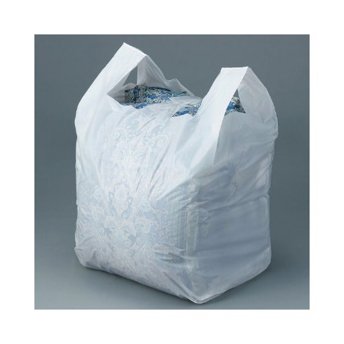 大容量レジ袋乳白 布団用 0.035mm 620×