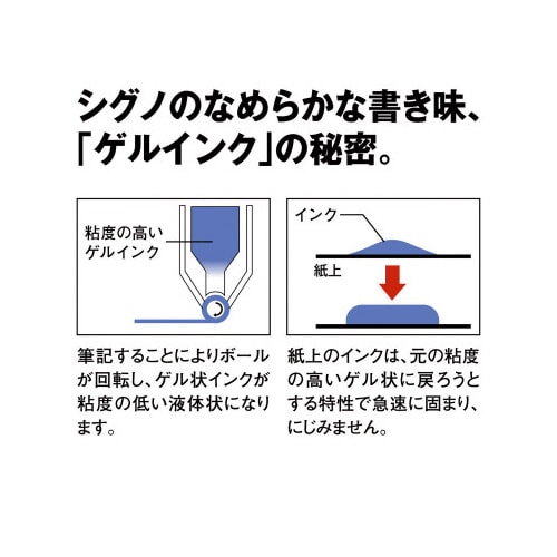 シグノ 太字1.0mm ホワイト