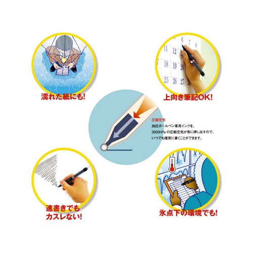 ボールペン替芯SNP−10 黒