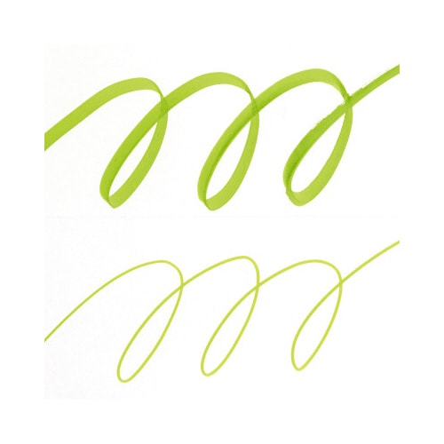 水性マーカー プロッキー 太・細 黄緑