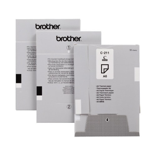 A6感熱ペーパーカセット50枚×20個 C−211