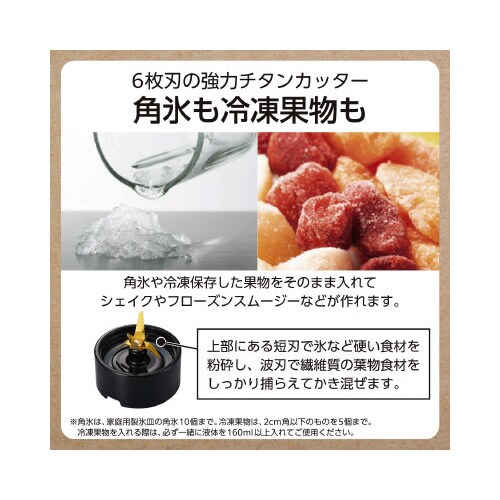 ミキサー トライタン製ボトル 1000ml 黒