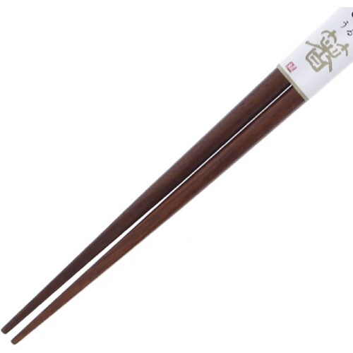 箸 漆 粋うさぎ 天然木 23cm×2