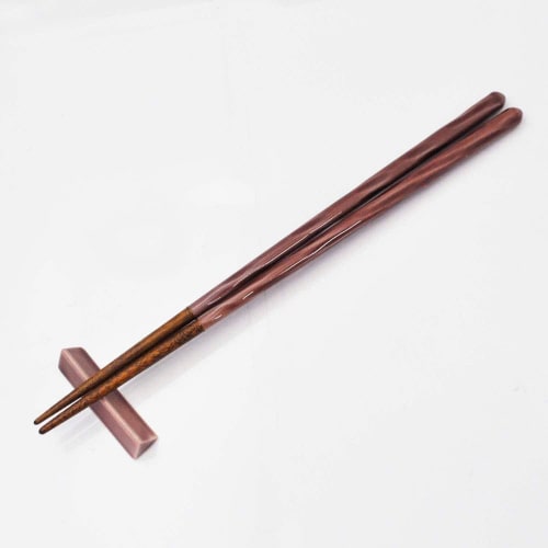 箸 箸置きセット 茜 23cm