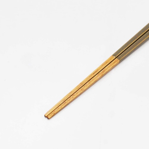 箸 カーキ 23cm×2
