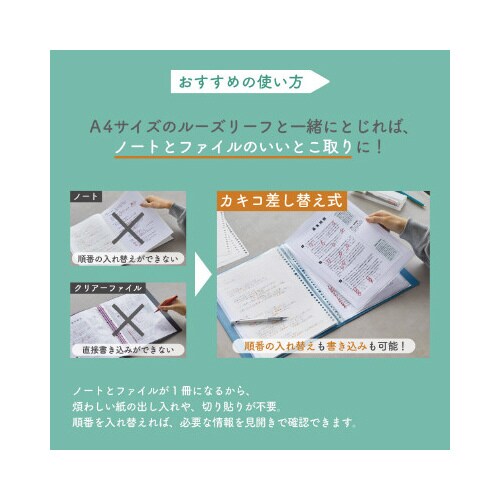 CF カキコ 差し替え式 アカX3