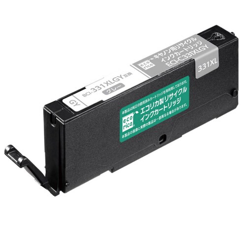 リサイクルインク BCI−331XLGY グレー