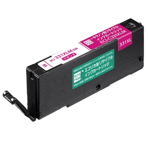 リサイクルインク BCI−331XLM マゼンタ