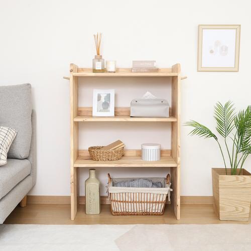 NS 壁面収納ユニット トップ3段シェルフ