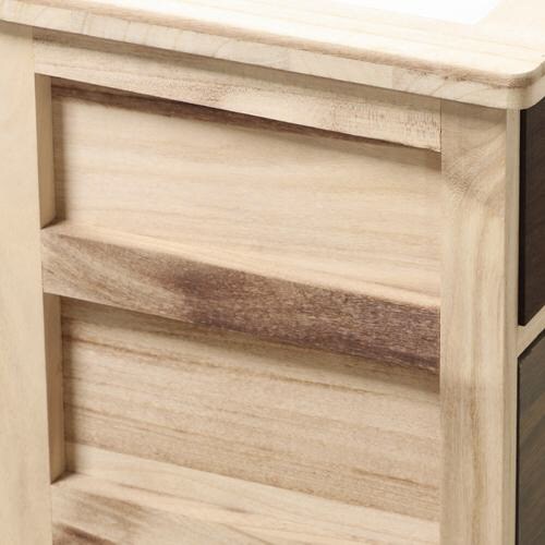 桐製 マルチカラフル3段ボックス シンクエ 2