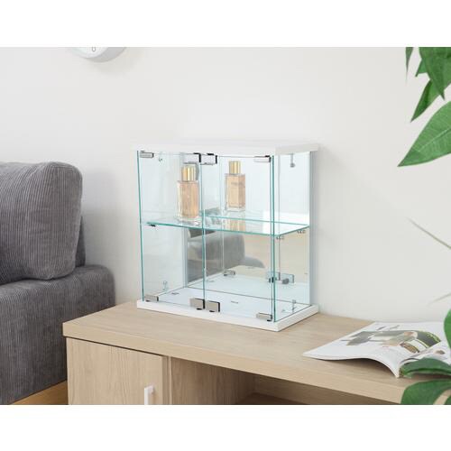 卓上ガラスコレクションケース WH