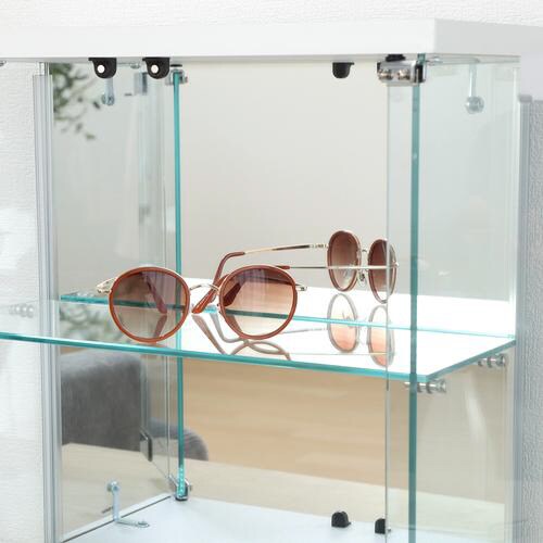 卓上ガラスコレクションケース WH