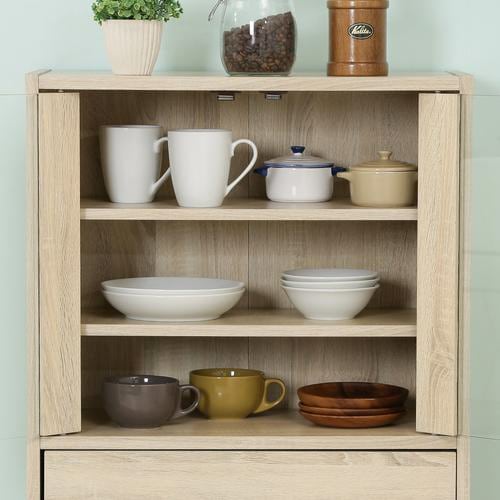 ミドルキッチンキャビネット ホワイトオーク