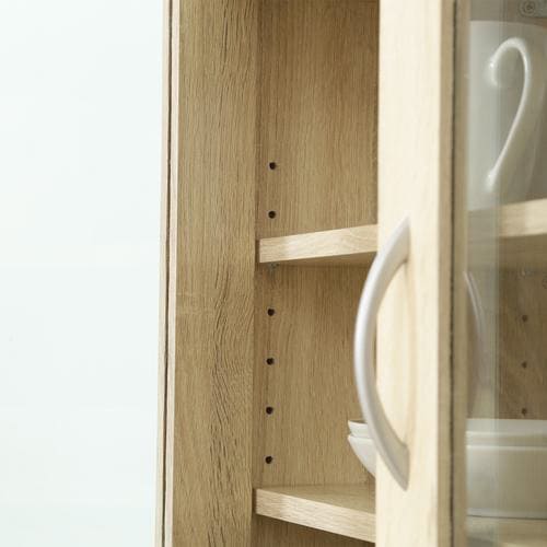 ミドルキッチンキャビネット ホワイトオーク