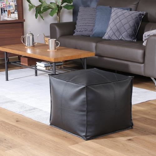 超軽量スツール フロート スクエア BK