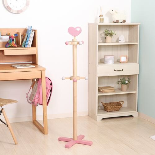 キッズポールハンガー ハート