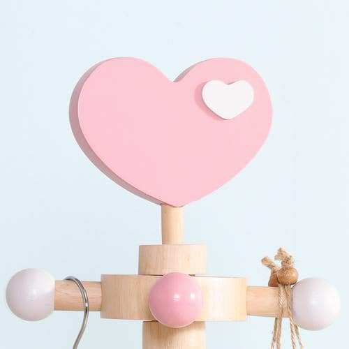キッズポールハンガー ハート