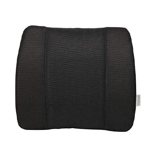 腰枕 爽快メッシュ 37×36×10cm ブラック