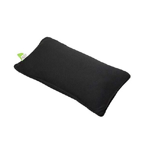 腰枕 低反発 23×38×10cm ブラック