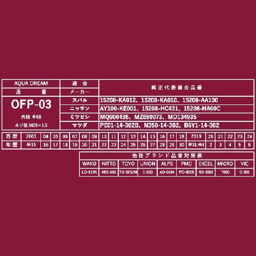 PLATINUMオイルフィルター