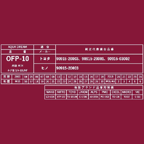 PLATINUMオイルフィルター