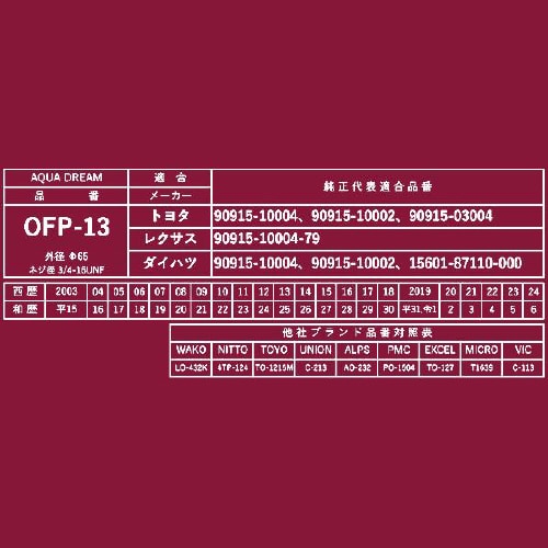 PLATINUMオイルフィルター