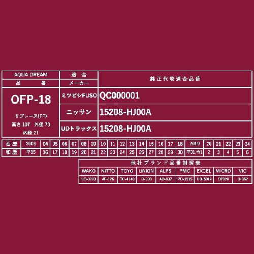 PLATINUMオイルフィルター