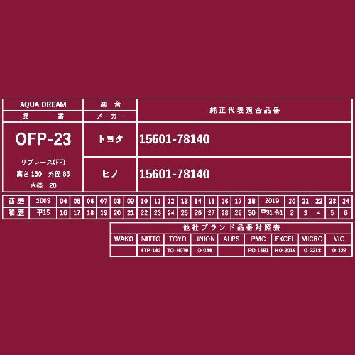 PLATINUMオイルフィルター