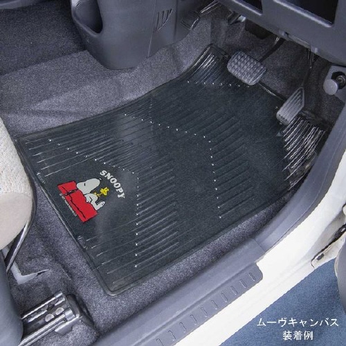 カーマット スヌーピー フロント用1枚入り
