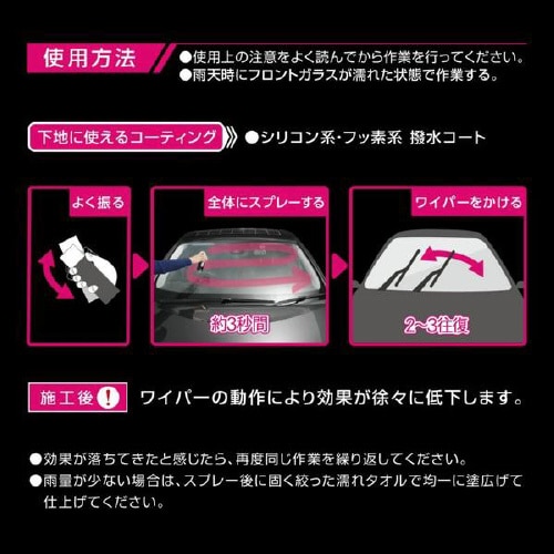 エクスクリア 滑水ガラスコーティング C110